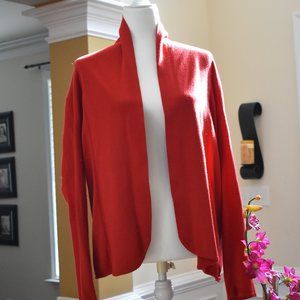Red light weight cardigan